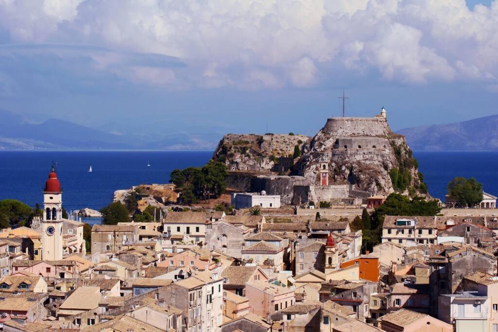 Ferienwohnung Corfu Downtown Exterior foto