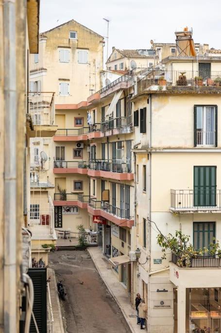 Ferienwohnung Corfu Downtown Exterior foto